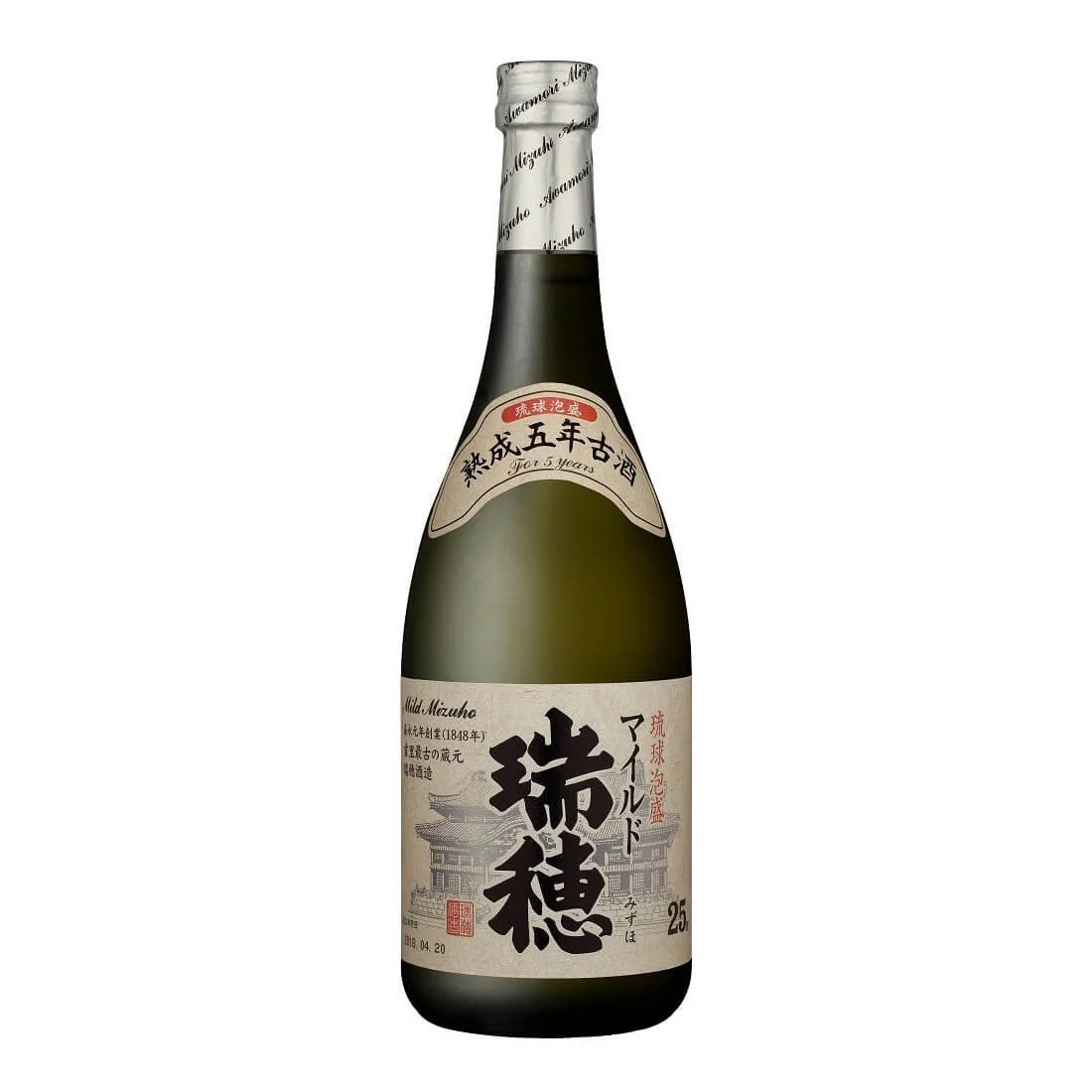Mild Mizuho Ryukyu Awamori 5 Year - Buy from London Sake UK